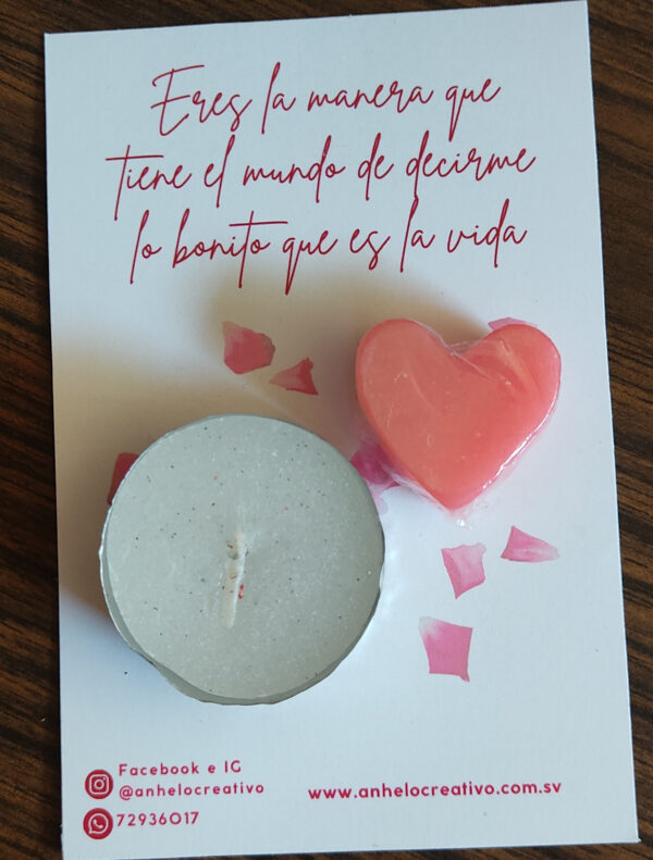 Corazón con Vela